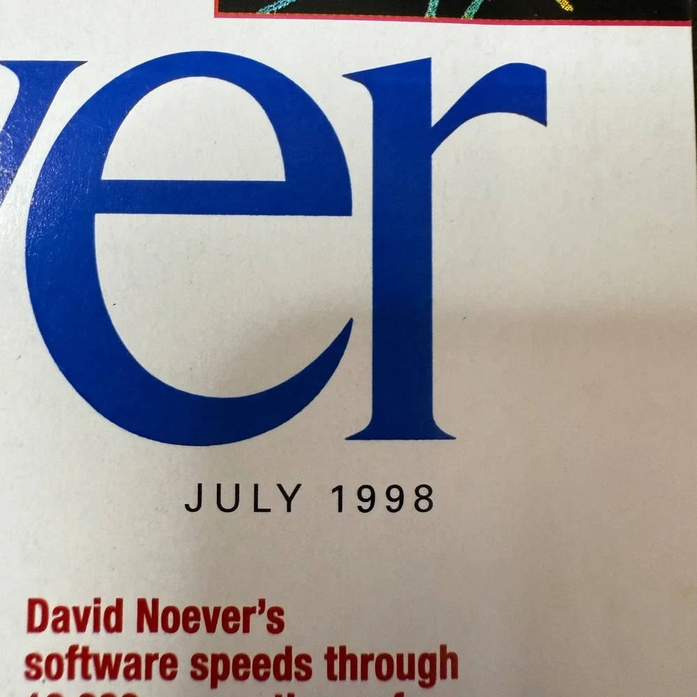 Discover Magazine July‎ 1998 The World of Science Asian Tiger Mosquito Awards